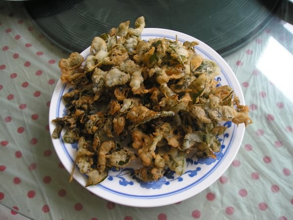 野三坡炸花椒芽